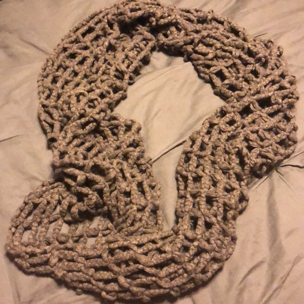 Grey Infinity scarf